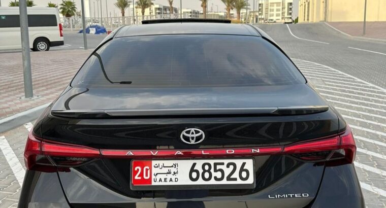 Toyota Avalon limited 2022 Gcc full option for sa
