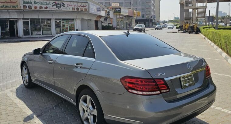 Mercedes E350 full option 2015 USA imported for s