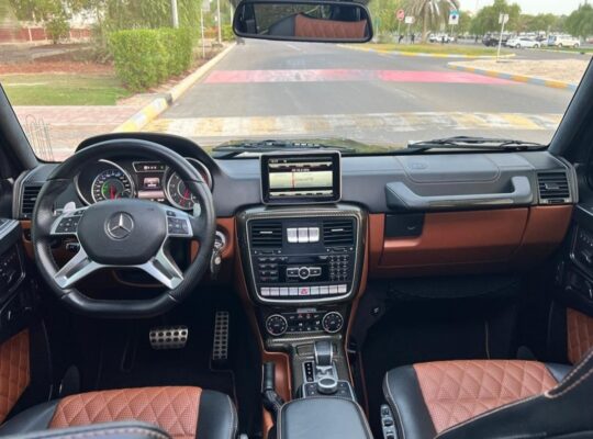 Mercedes G63 AMG 2016 Gcc in perfect condition