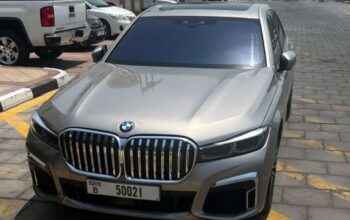 BMW 750i full option 2016 in perfect condition