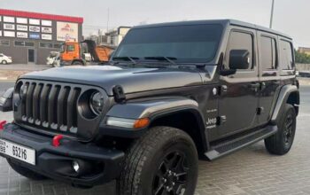 Jeep wrangler Sahara 2020 Gcc in good condition