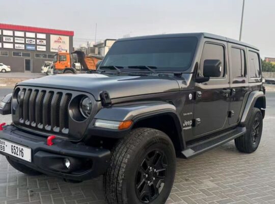 Jeep wrangler Sahara 2020 Gcc in good condition