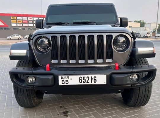 Jeep wrangler Sahara 2020 Gcc in good condition