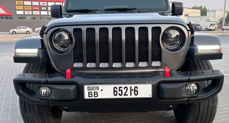 Jeep wrangler Sahara 2020 Gcc in good condition