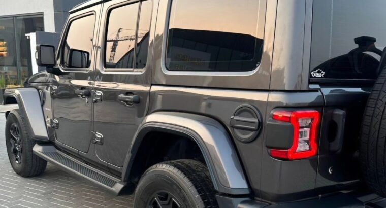 Jeep wrangler Sahara 2020 Gcc in good condition