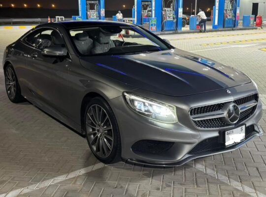 Mercedes S500 coupe 2015 imported for sale