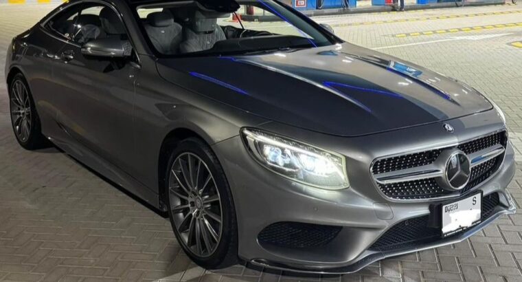 Mercedes S500 coupe 2015 imported for sale