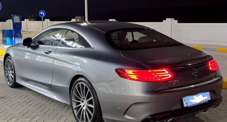 Mercedes S500 coupe 2015 imported for sale