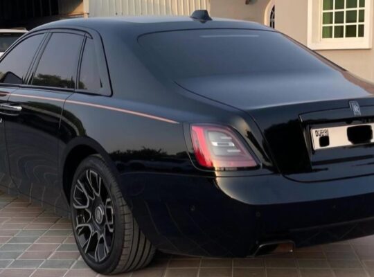 Rolls Royce Ghost Black Badge 2024 Gcc for sale