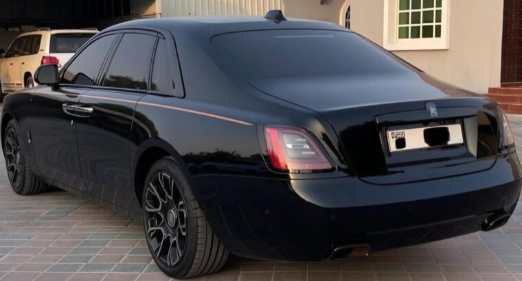 Rolls Royce Ghost Black Badge 2024 Gcc for sale
