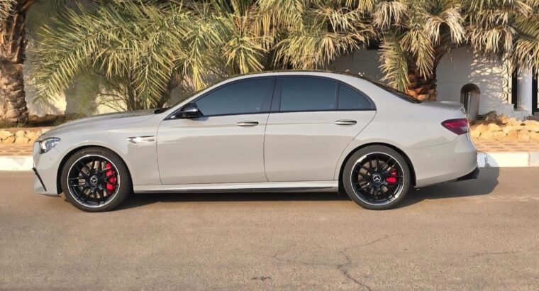 Mercedes E63s Edition one 2021 imported from Germa