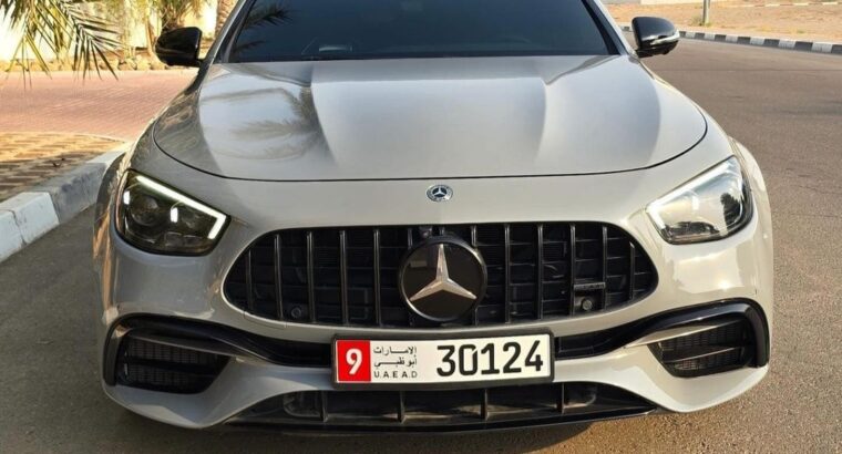 Mercedes E63s Edition one 2021 imported from Germa