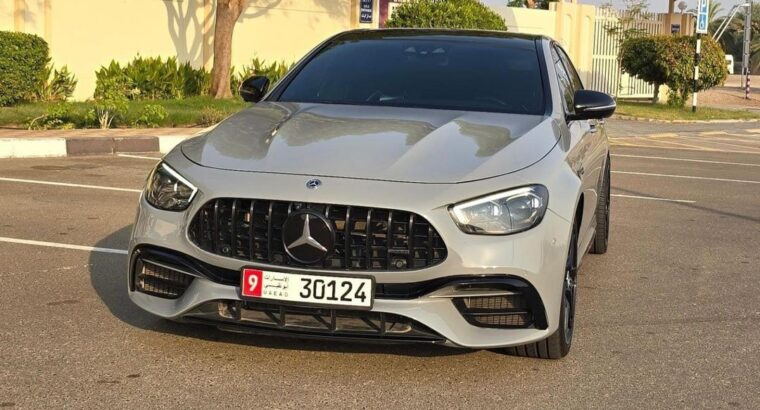 Mercedes E63s Edition one 2021 imported from Germa