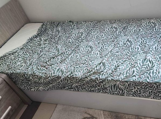 Single Bed with Mattress for sale