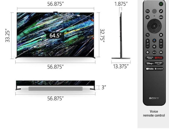 Sony 65 inch Oled A95L brand new tv for sale