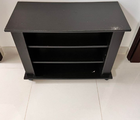 3 Tier Multipurpose TV Unit with Wheels For Sale