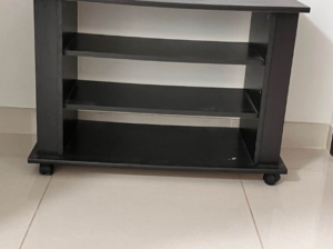 3 Tier Multipurpose TV Unit with Wheels For Sale