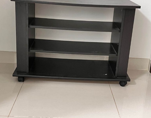 3 Tier Multipurpose TV Unit with Wheels For Sale