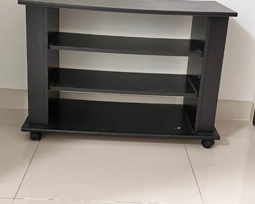 3 Tier Multipurpose TV Unit with Wheels For Sale