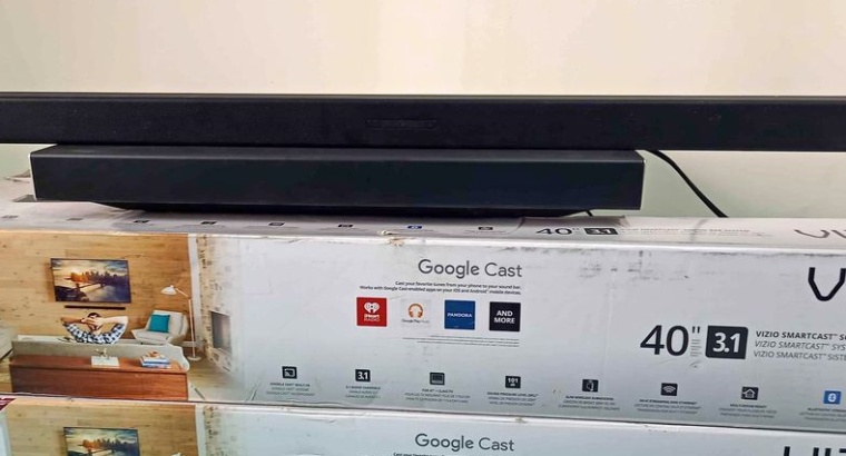 VIZIO 40” Smartcast 3.1 Home Theater System for sa