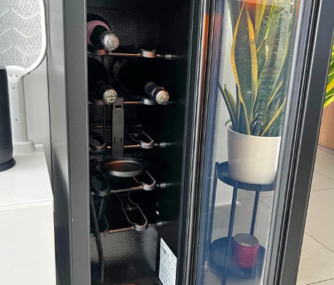 Wine Fridge Eurocave Tete a Tete For Sale