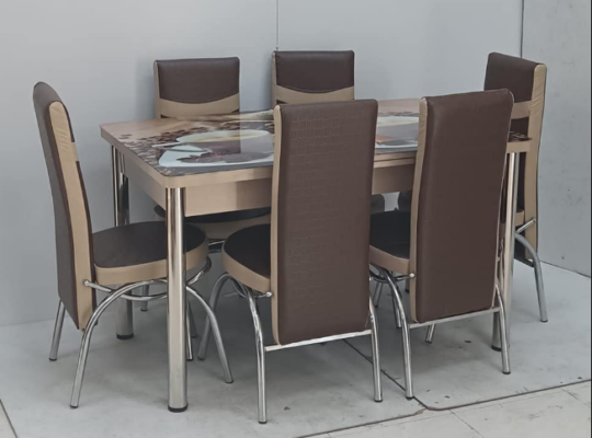 Brand new dining table with chair for sale