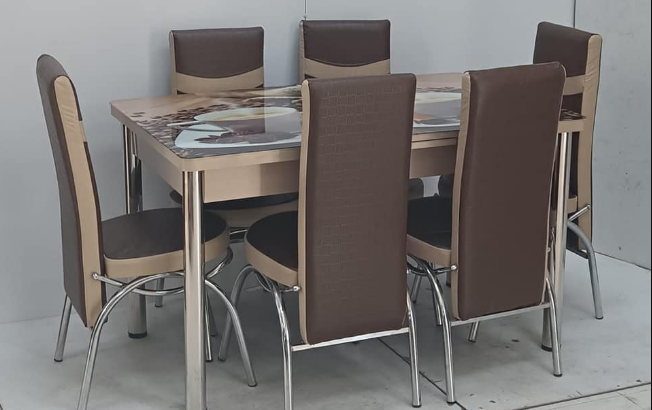 Brand new dining table with chair for sale