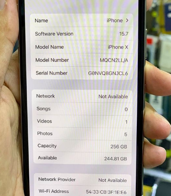 iPhone X 256 gb For Sale