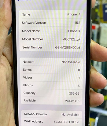 iPhone X 256 gb For Sale