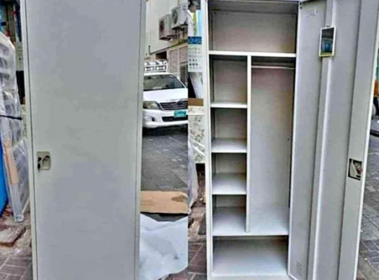 single Door steel cabinet silver color for sale