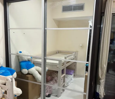 2 sliding doors wardrobe for sale
