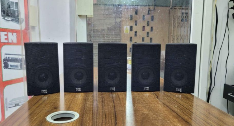 5 Pcs. EGi Passive 2-Way Speaker System For Sale