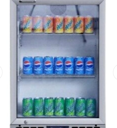 S/S Single Hinged Door Bar Cooler for sale