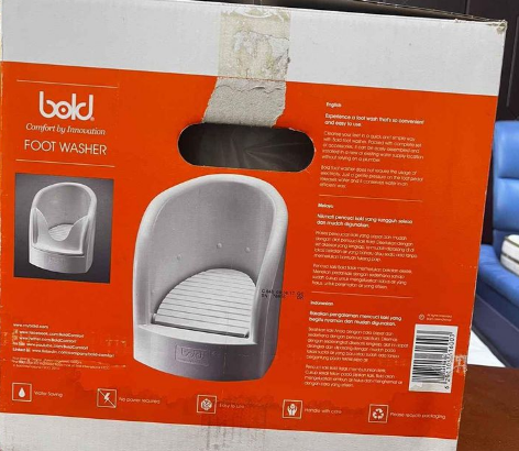 Bold footwasher Made in Italy for sale
