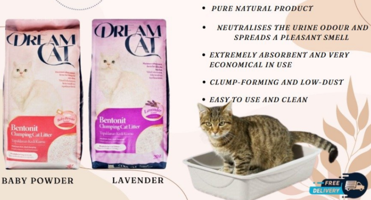 DREAM CAT CLUMPING LITTER FOR SALE