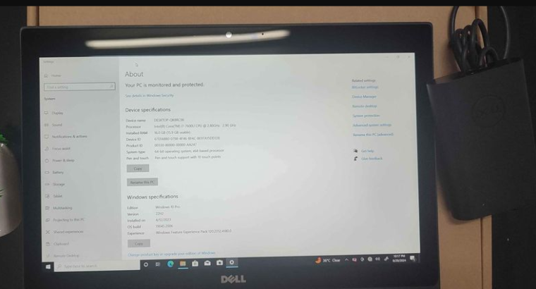 DELL LATITUDE 5289 CORE I7 7TH GENERATION FOR SALE