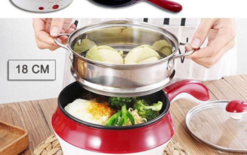 Double Layer Multi-function Frying Pan Electric Fo