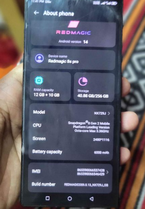 Gaming phone Redmagic 8spro For Sale