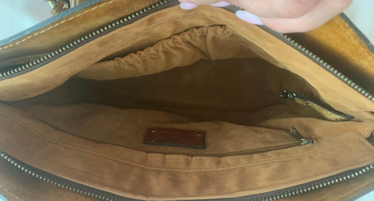 Genuine leather bag for sale