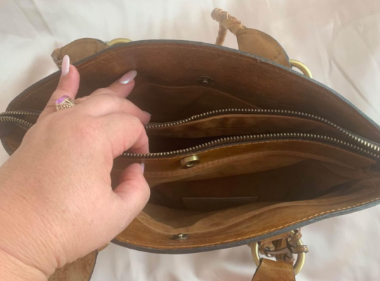 Genuine leather bag for sale