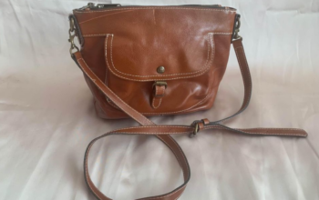 Genuine leather cross body bag for sale