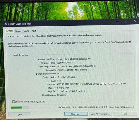 HP LAPTOP 14 AMD A6 RADION R4 For Sale