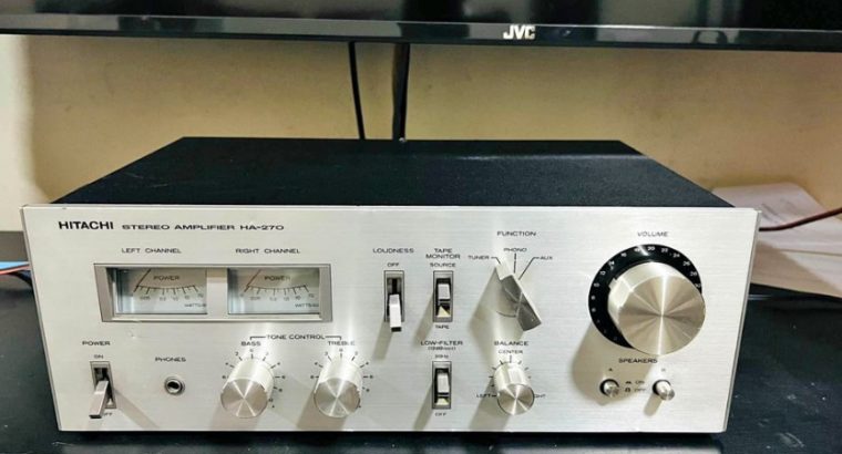 Hitachi stereo amplifier For Sale