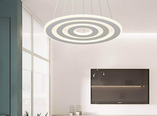 Ring Chandelier Pendant Light LED Dining Room Ligh