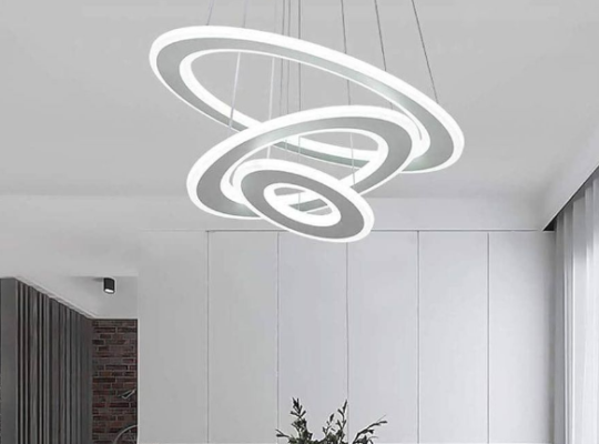 Ring Chandelier Pendant Light LED Dining Room Ligh