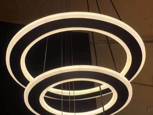 Ring Chandelier Pendant Light LED Dining Room Ligh