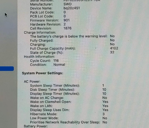 MACBOOK PRO 13-inch 2020. Core i7 Touch Bar For Sa