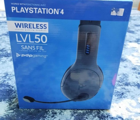 PDP Black Ear-Cup Video Game Headsets for sale