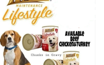 PRINCE MAINTENANCE LIFESTYLE DOG WET FOODS FOR SAL