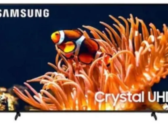 SAMSUNG 75″ Crystal UHD 4K Smart TV DU 8000